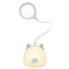 Lampka biurkowo-nocna 2w1Prosiątko LED, Podwójny akumuator. Zmienna jasność; neutralna barwa światła. Ładowanie przez kabel micro USB.