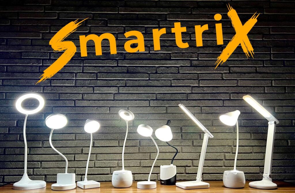 Lampki biurkowe, lampki dziecięce, lampki nocne, kinkiety, steamery smartrix.pl