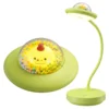 Lampka biurkowa z lampką nocną UFO LED, Lampka biurkowa 2w1 . Zmienna jasność; ciepła barwa światła. Ładowanie przez kabel micro USB.