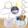 Lampka biurkowo-nocna pojemnik TGX-722 LED, Lampka biurkowa dziecięca z pojemniczkiem na artykuły szkolne. Zmienna jasność; mieszana barwa światła.