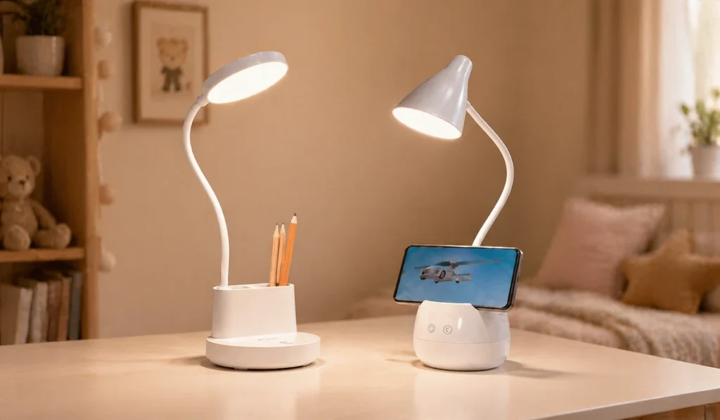 Oświetlenie strefowe w pokoju dziecka – lampki biurkowe i nocne Smartrix.pl